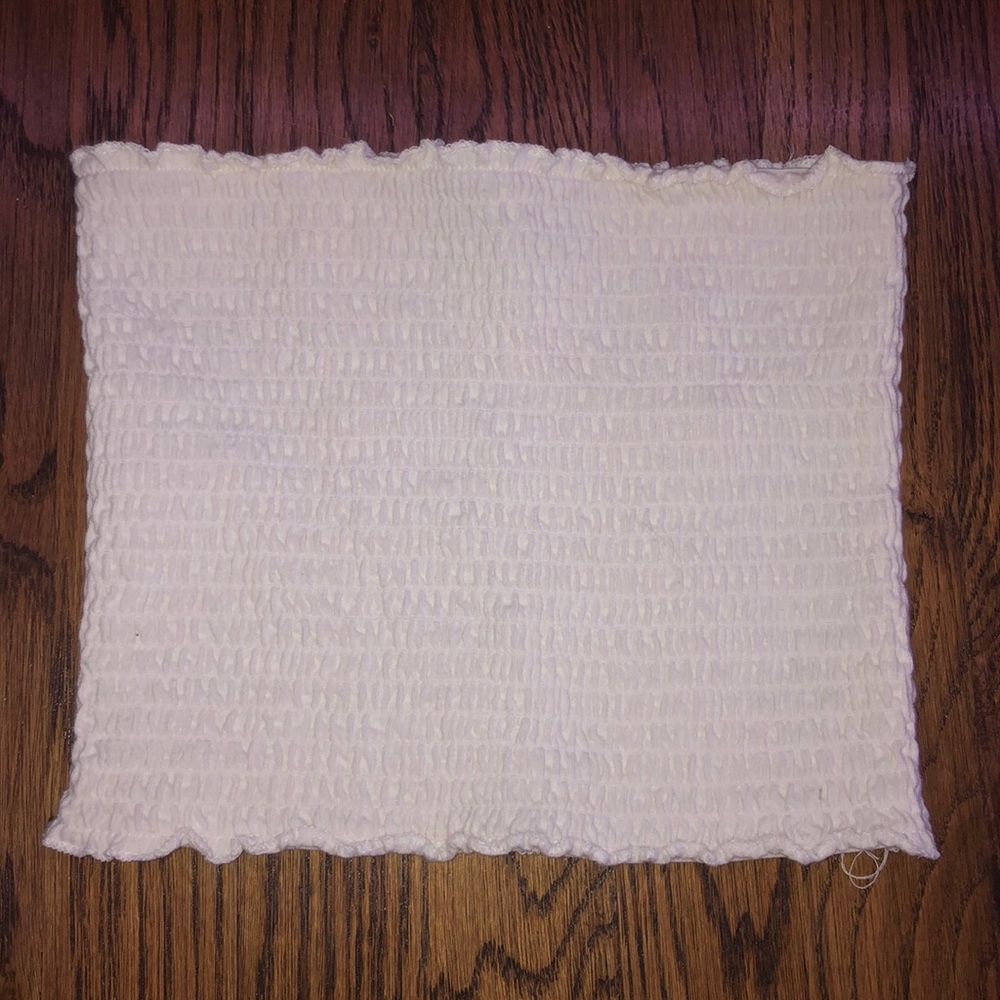 Hollister smocked tube top